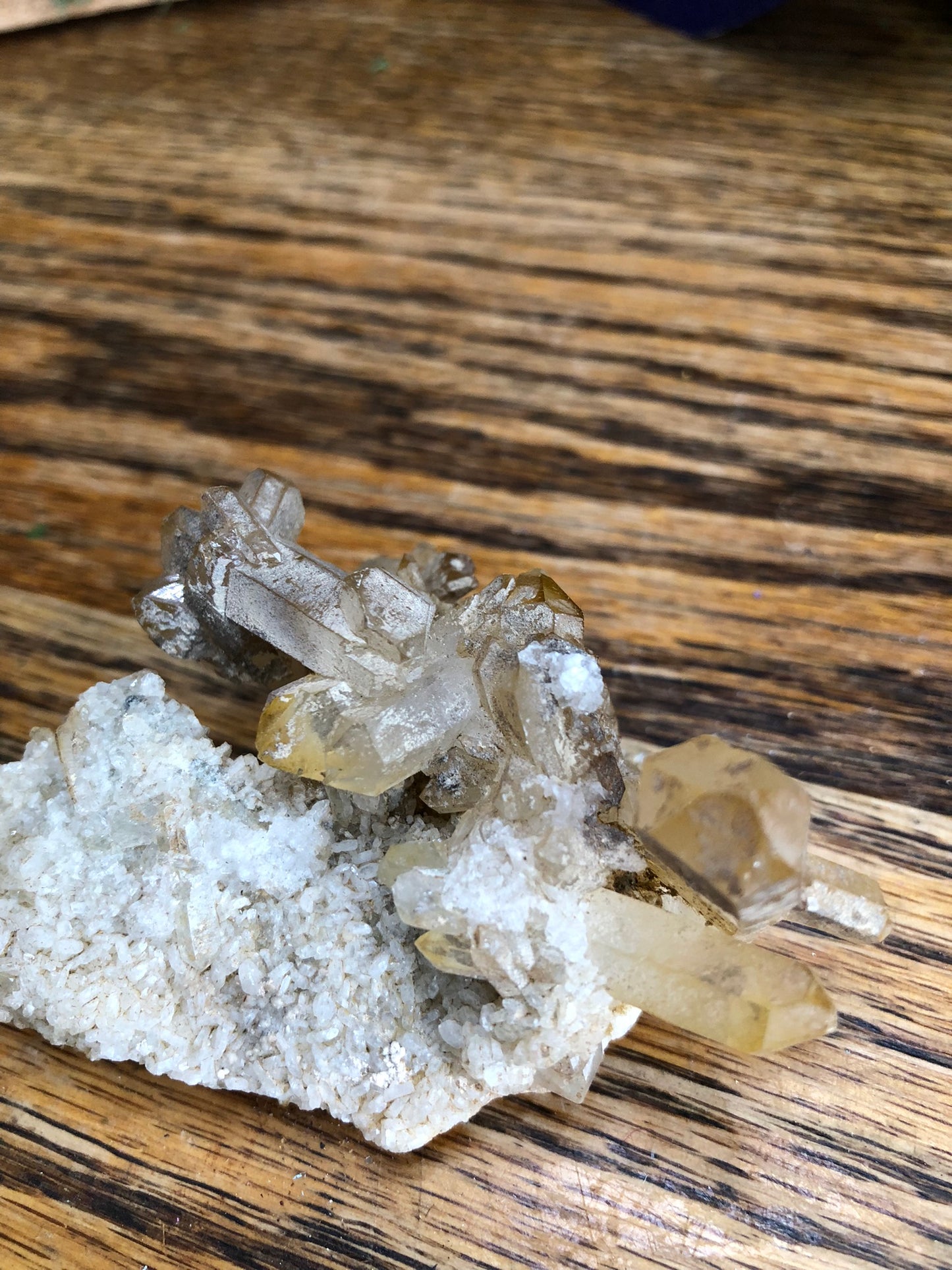 Natural golden quartz